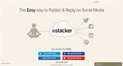Desktop Screenshot of getstacker.com